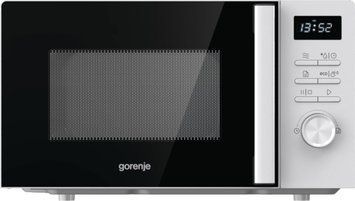 Мікрохвильова піч Gorenje, 20л, електр. керув., 800Вт, дисплей, білий MO20A3WH фото