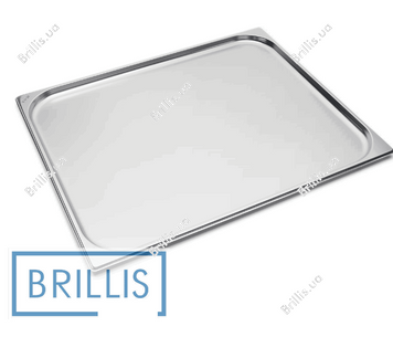 Гастроємність Brillis н/ж сталь GN 2/1-20 мм (650x530x20мм) 821-20 фото