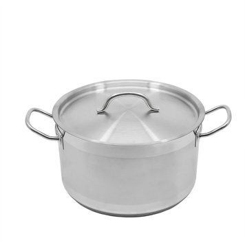 Кастрюля с крышкой, средняя, нержавеющая сталь, 7 л, 24x15,5 см, Presto Ware, SE12416 02632 фото