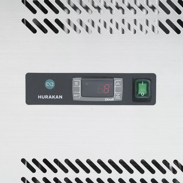 СТІЛ ХОЛОДИЛЬНИЙ HURAKAN HKN-GXRC2GN 2-ДВЕРНИЙ HKN-GXRC2GN фото