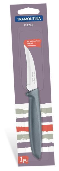 Нож TRAMONTINA PLENUS grey нож шкиразъемный 76мм инд.блистер (23419/163) 23419/163 фото
