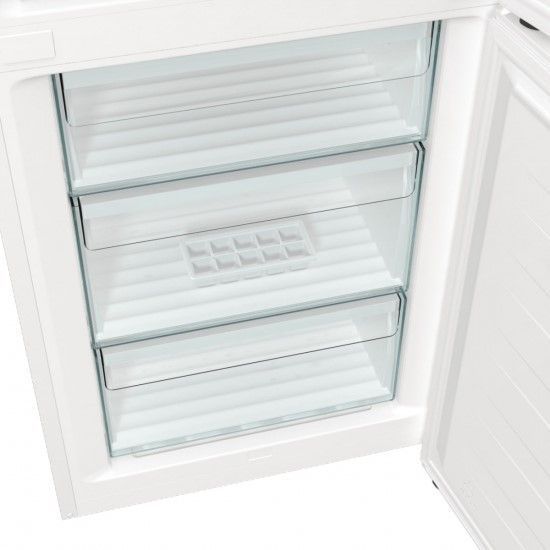 Холодильник с нижн. мороз. камерой Gorenje, 200х60х60см, 2 двери, 235(96)л, А++, NoFrost+, Зона св-ти, белый NRK6202EW4 фото