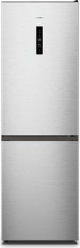 Холодильник Gorenje з нижн. мороз. камерою, 185х60х60см, 2 дв., Х- 207л, М- 93л, A++, NoFrost Plus, Fresh zone, Зовн. Диспл, сірий N619EAXL4 фото