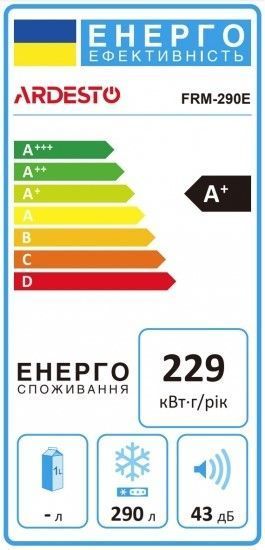 Морозильна скриня ARDESTO, 290л, А+, ST, диспл зовн., білий FRM-290E фото