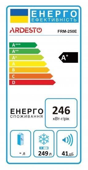 Морозильна скриня ARDESTO, 249л, А+, ST, диспл зовн., білий  FRM-250E фото
