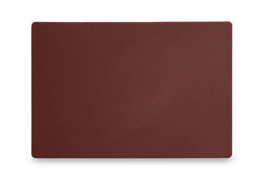 Доска разделочная HACCP 450x300x13мм - коричневая  825556 фото