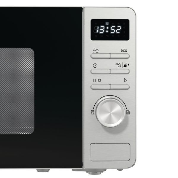 Микроволновая печь Gorenje, 20л, электр. упр., 800Вт, дисплей, нерж. MO20A3X фото