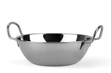 Миска з ручками з нержавіючої сталі 1,2 л 18,5 см ML12 фото