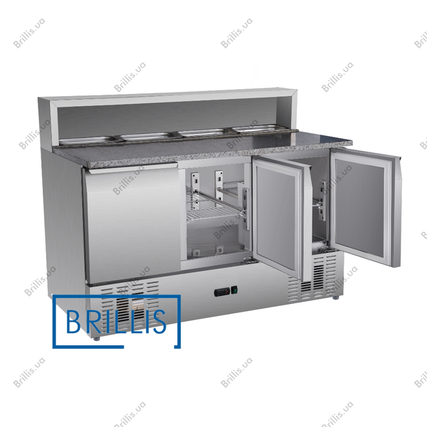 Стол для пиццы холодильный трехдверный BRILLIS PS903 PS903 фото