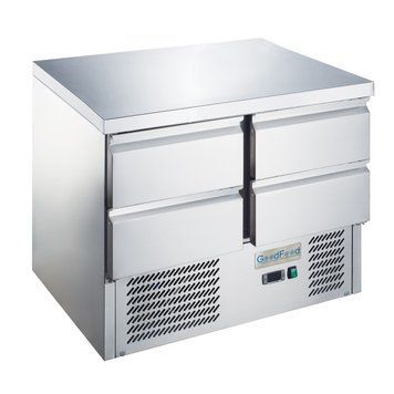GoodFood Стол холодильный GF-S901-4D-H6C четыре ящика 33503 фото