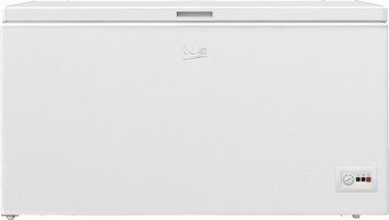 Морозильна скриня Beko, 360л, А+, ST, "біла шкіра" HSM40090 фото